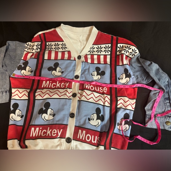 Vintage Mickey Mouse Cardigan Sweater - Picture 2 of 6